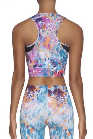 Koszulka Top Model Caty top 30 Multicolor - Bas Bleu