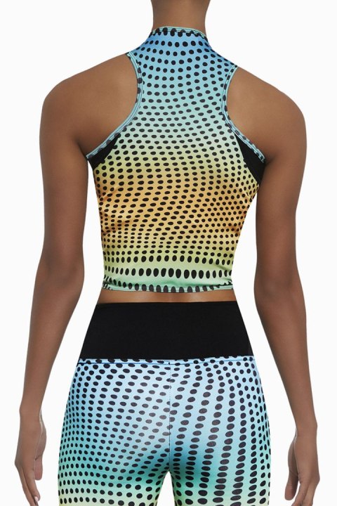 Koszulka Top Model Wave top 30 Multicolor - Bas Bleu