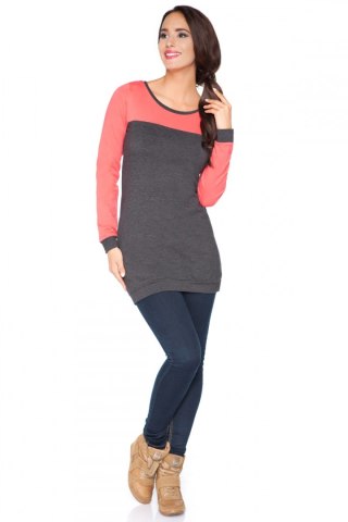 Tunika Model J2 Dark Grey/Coral - RaWear