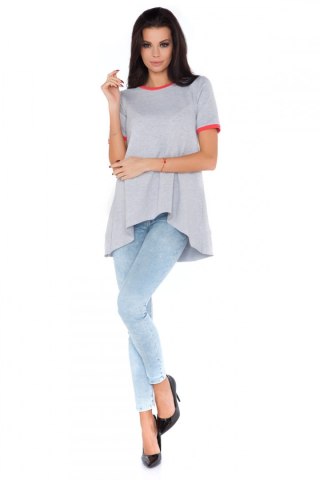 Tunika Model N5 Light Grey/Coral - RaWear