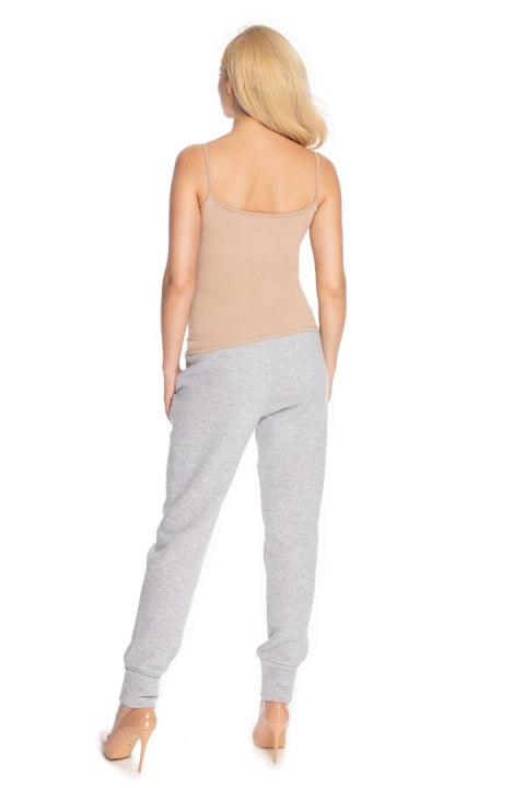 Spodnie Ciążowe Model 0173 Grey - PeeKaBoo