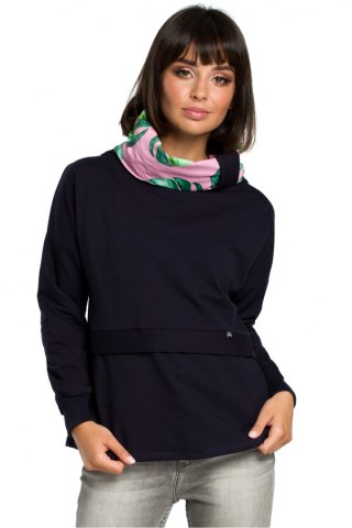 Bluza Damska Model B084 Navy - BeWear