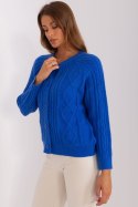 Sweter Damski Model AT-SW-2346-2.99P Cobalt - AT