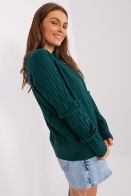 Sweter Damski Model AT-SW-2326.37X Dark Green - AT