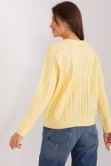 Sweter Damski Model AT-SW-2346-2.99P Light Yellow - AT