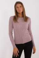 Sweter Damski Model AT-SW-2338-2.61 Light Violet - AT