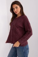 Sweter Damski Model AT-SW-2346-2.99P Dark Violet - AT