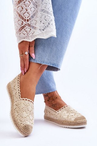 Espadryle Model Blanco 903-510 Beige - Step in style