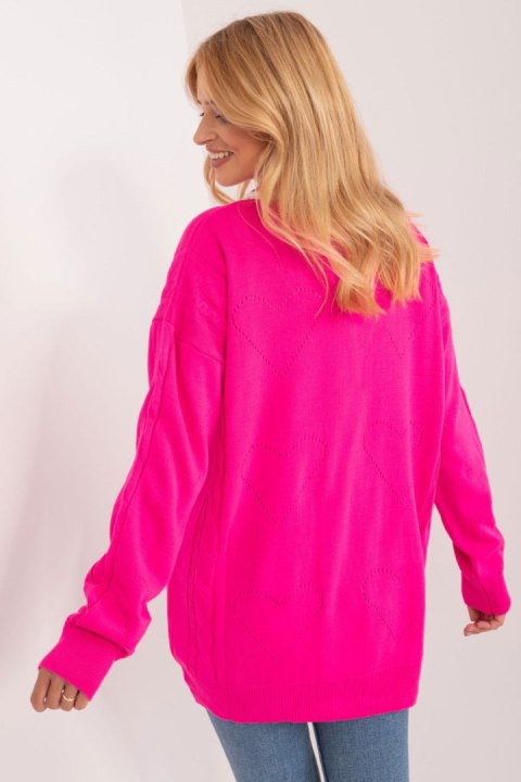 Sweter Damski Model BA-SW-12055.14X Fluo Pink - Badu