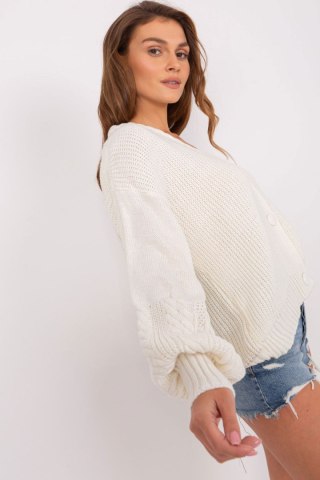 Sweter Damski Model BA-SW-8014.17P Ecru - Badu