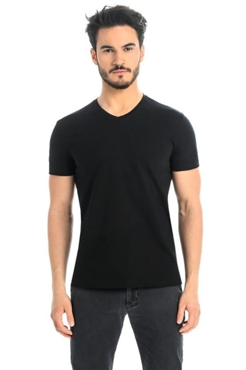 T-shirt Męski Model Dany V 1503 Black - Teyli