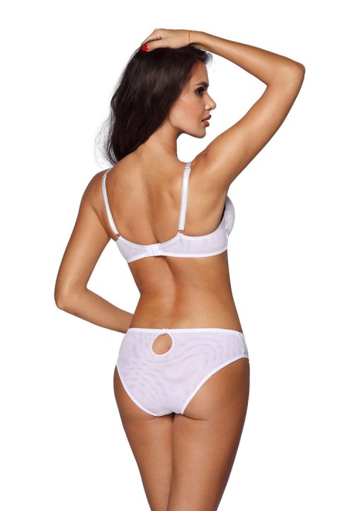 Biustonosz push up Biustonosz Push-up Model V-10201 Passion Wave White - Axami