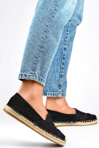 Espadryle Model 1494B Black - PRIMO