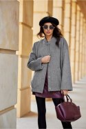 Kurtka Damska Model Clea SZA KUR0028 Grey - Roco Fashion Hurtownia odzieży on-line, moda damska, bielizna i obuwie dla kobiet - 