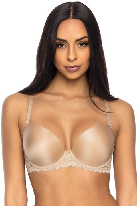 Biustonosz push up Biustonosz Push-up Model 0155/11/1 Jennifer II Beige - Mat