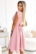 Sukienka Model Scarlett 348-9 Powder Pink - Numoco Hurtownia odzieży on-line, moda damska, bielizna i obuwie dla kobiet - Matter