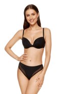 Biustonosz push up Biustonosz Push-up Model Zara B1 Black - Gorteks