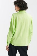 Bluzka oversize fason nietoperz B158 Limonka - Nife