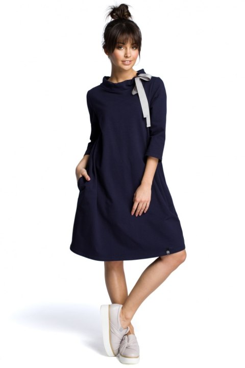 Sukienka Model B070 Navy - BeWear Hurtownia odzieży on-line, moda damska, bielizna i obuwie dla kobiet - Matterhorn.pl