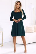 Sukienka Model Ivana 574-1 Bottle Green - Numoco Hurtownia odzieży on-line, moda damska, bielizna i obuwie dla kobiet - Matterho