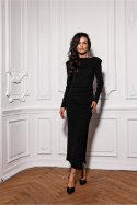 Sukienka Model Merry CZA SUK0502 Black - Roco Fashion Hurtownia odzieży on-line, moda damska, bielizna i obuwie dla kobiet - Mat