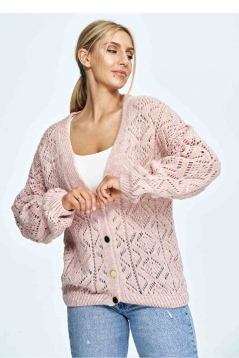 Sweter Damski Model M911 Light Pink - Figl