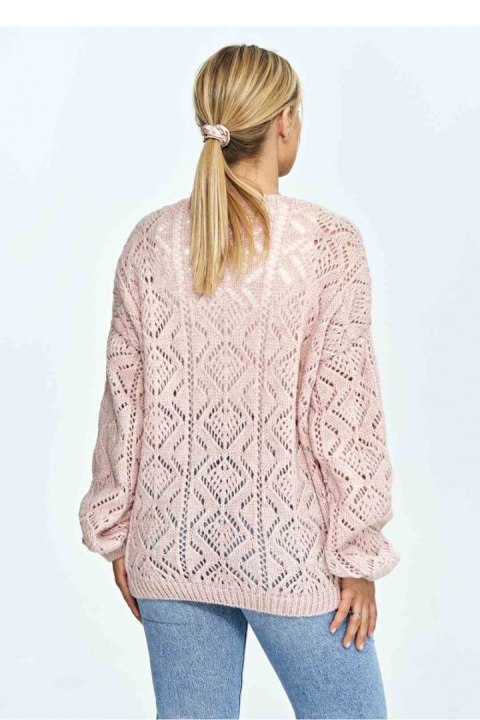 Sweter Damski Model M911 Light Pink - Figl