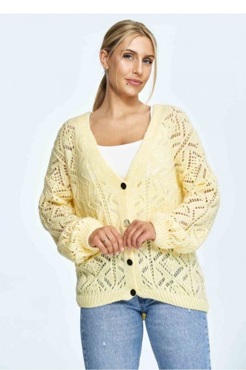 Sweter Damski Model M911 Yellow - Figl