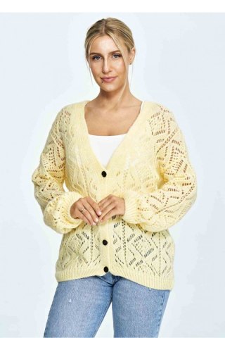 Sweter Damski Model M911 Yellow - Figl