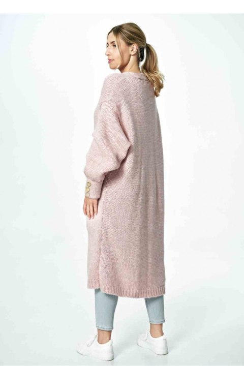 Sweter Kardigan Model M889 Light Pink - Figl