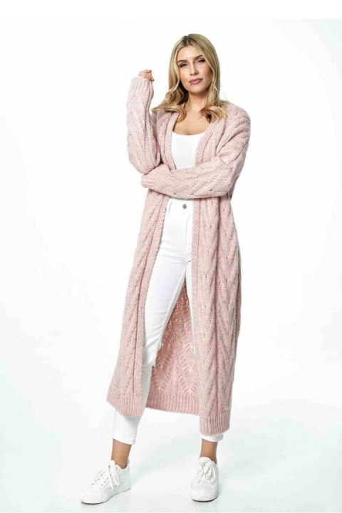 Sweter Kardigan Model M903 Light Pink - Figl