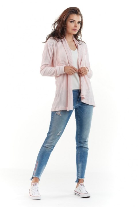 Sweter Kardigan Model A214 Pink - awama