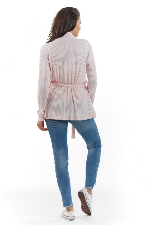 Sweter Kardigan Model A214 Pink - awama