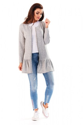 Sweter Kardigan Model A193 Grey - awama