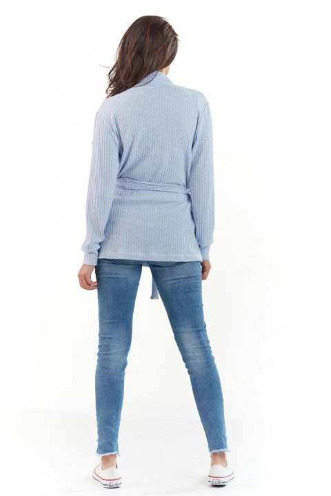 Sweter Kardigan Model A214 Blue - awama