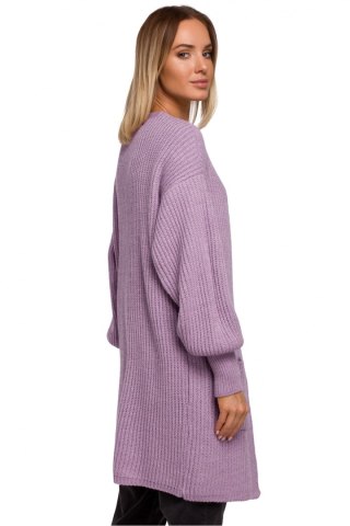 Sweter Kardigan Model MOE538 Lawenda - Moe