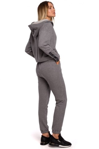 Spodnie Dresowe Model MOE553 Grey - Moe