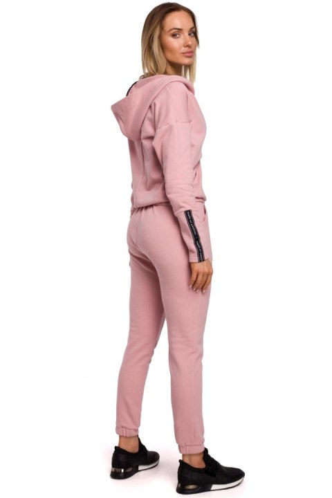 Spodnie Dresowe Model MOE553 Powder Pink - Moe