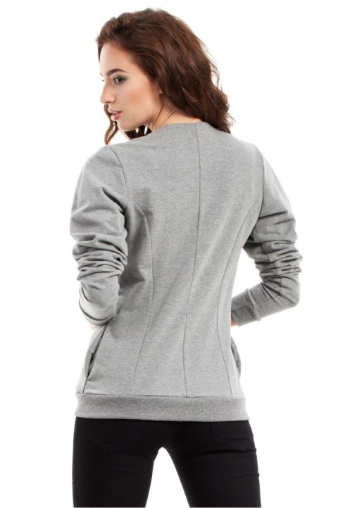 Bluza Damska Model MOE240 Grey - Moe