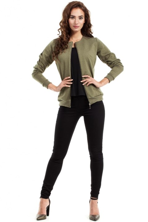 Bluza Damska Model MOE240 Khaki - Moe