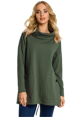 Bluza Damska Model MOE344 Green - Moe