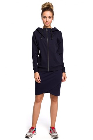 Bluza Damska Model MOE420 Navy - Moe