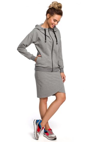 Bluza Damska Model MOE420 Grey - Moe