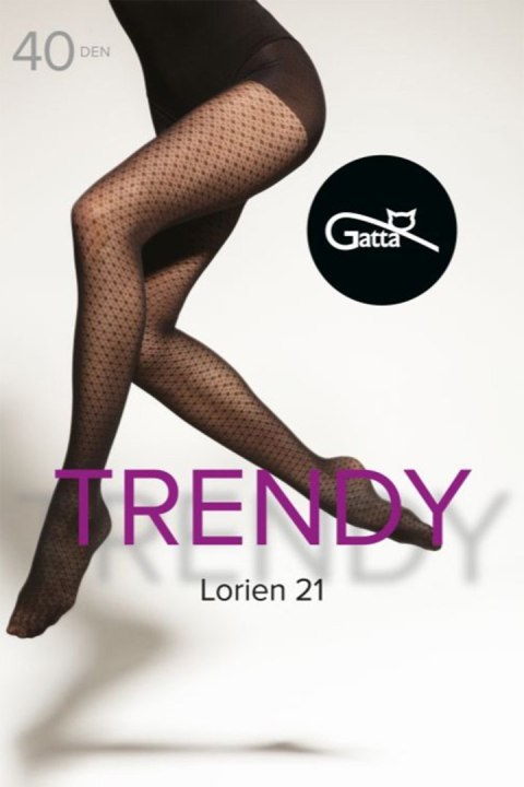 Rajstopy Model Lorien 21 40 Den Nero Black - Gatta