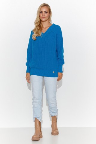 Sweter Damski Model S140 Blue - Makadamia