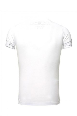 Tshirt Męski Model 17182 White - YourNewStyle