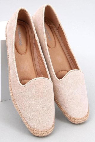 Baleriny espadryle damskie BALLOT BEIGE - Inello