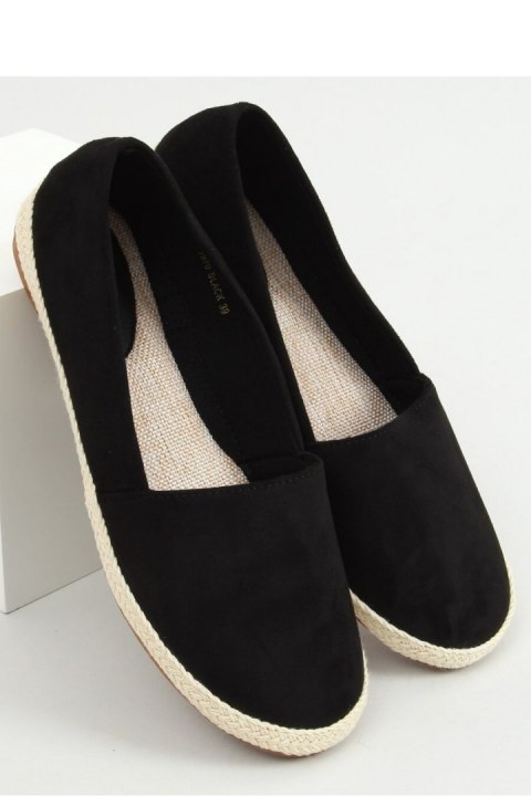 TENISÓWKI ESPADRYLE CZARNE 7870 BLACK - Inello