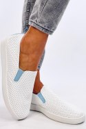 Tenisówki slip-on JOUSSE WHITE/BLUE - Inello