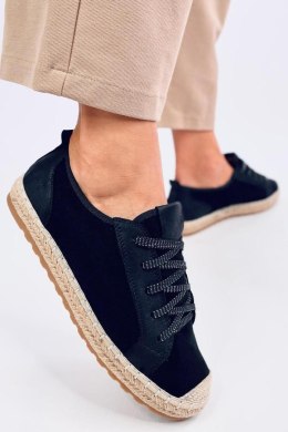 Trampki espadryle FELIX BLACK - Inello